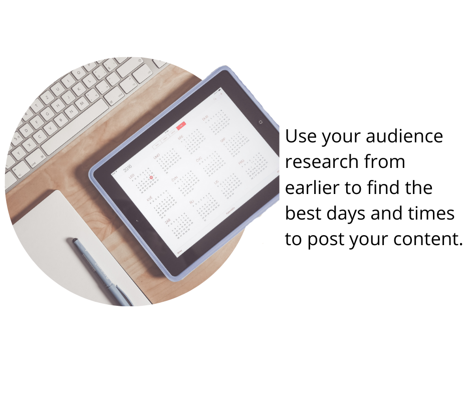 content strategy content calendar for social media