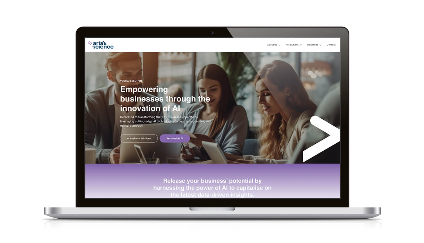 Aria Science - Website Design Services