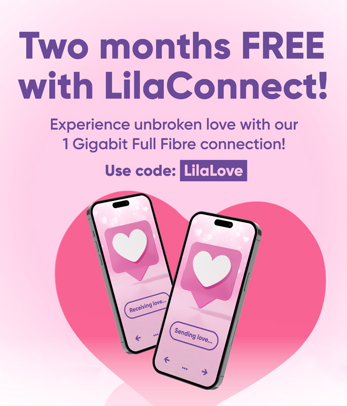 Advert design for Lila Connect