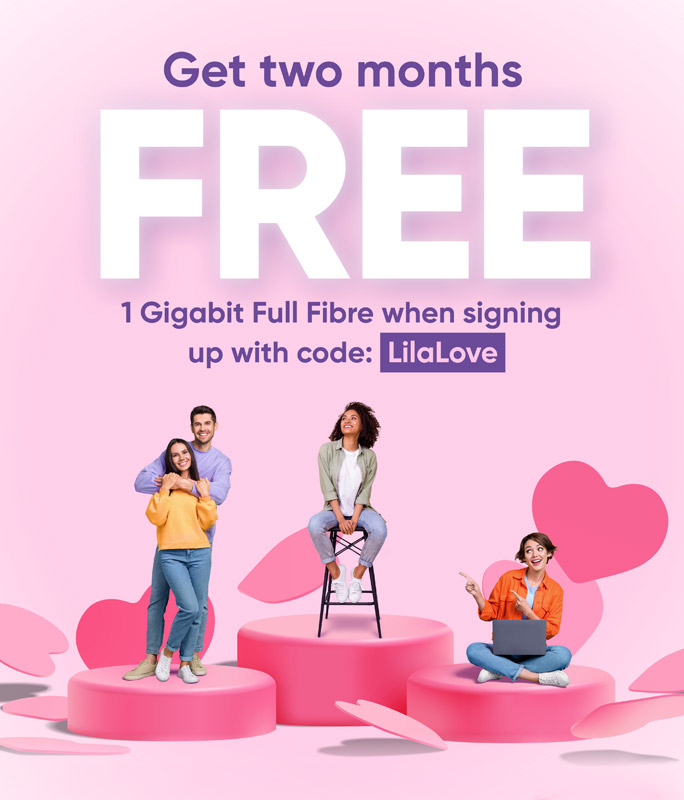 Graphic design work for Lila Connect