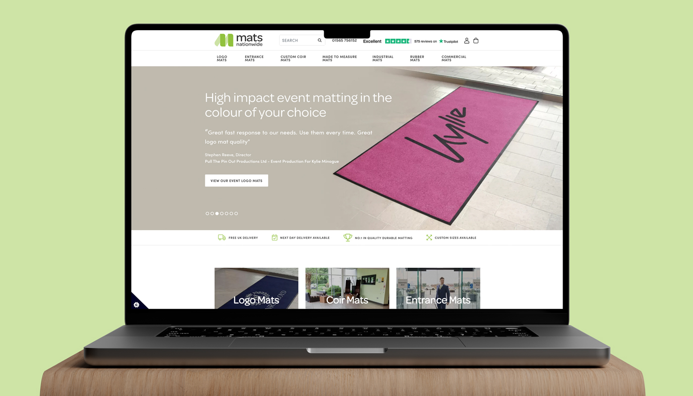 Web Design for Mats Nationwide