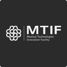 Medical Technologies Innovation Facility (MTIF) logo.