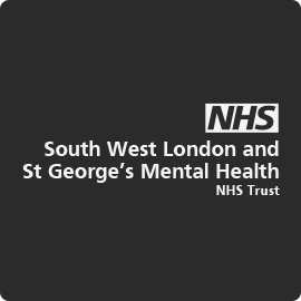 South West London and St George's Mental Health - NHS Trust logo.