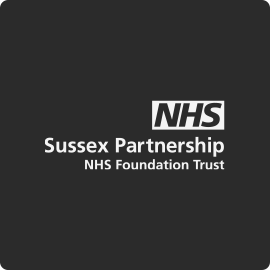 Sussex Partnership NHS Foundation Trust logo.