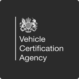 Vehicle Certification Agency logo.