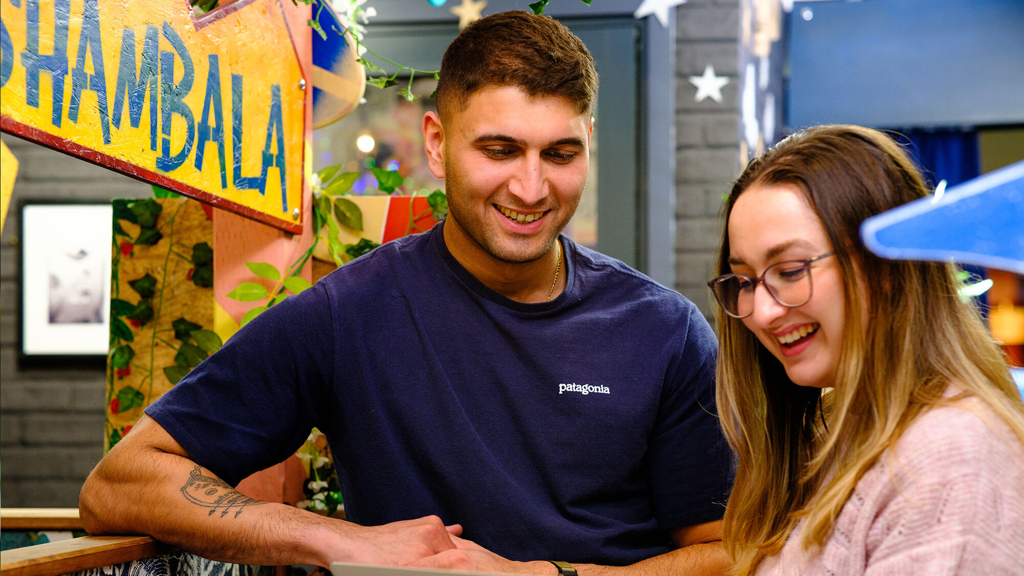 Birju and Olivia in the Digital Marketing Team