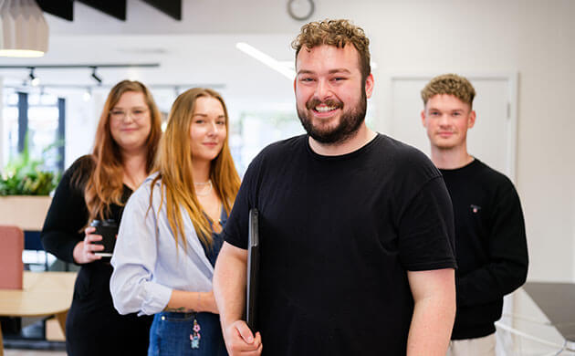 Some of the Digital marketing team