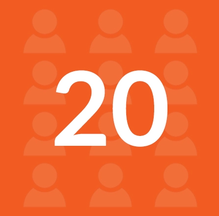 20 Employee Milestone