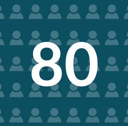 Blue Frontier reach 80 employees milestone.