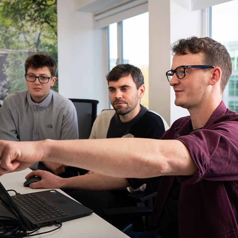 Kian, Will and David working together Kian, Will and David working together