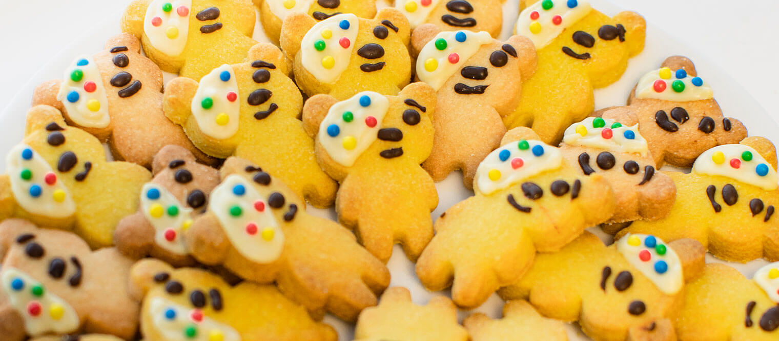 Children in Need biscuits.