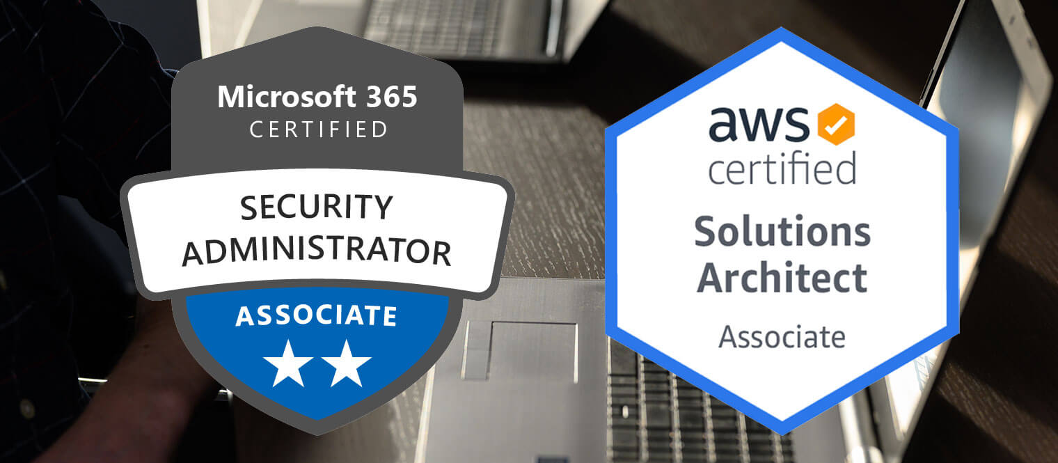 New Certifications In the Tech Team