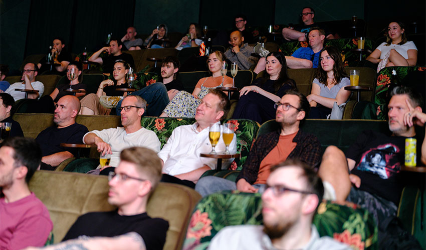 Blue Frontier conference audience.