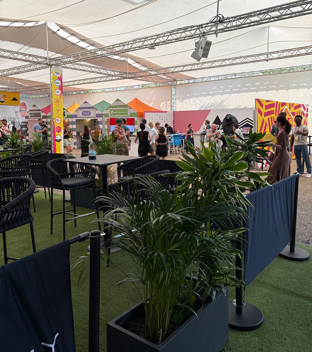 MAD//Fest event space.