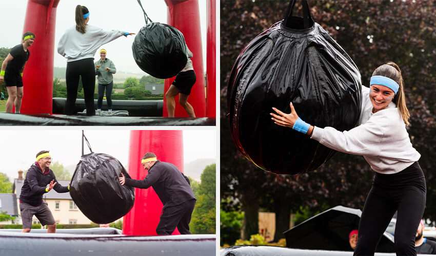 Wrecking Ball collage.