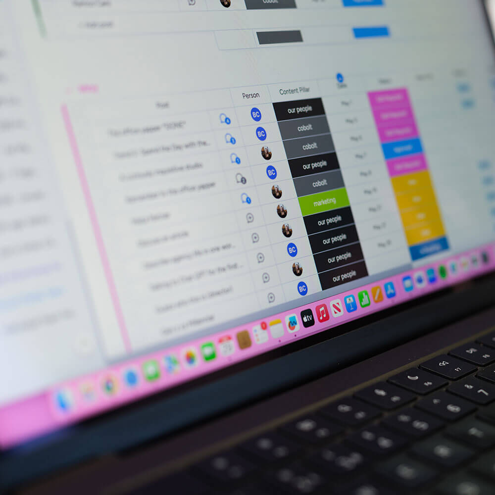 Roadmap and project planning - Charlie in Southampton Office