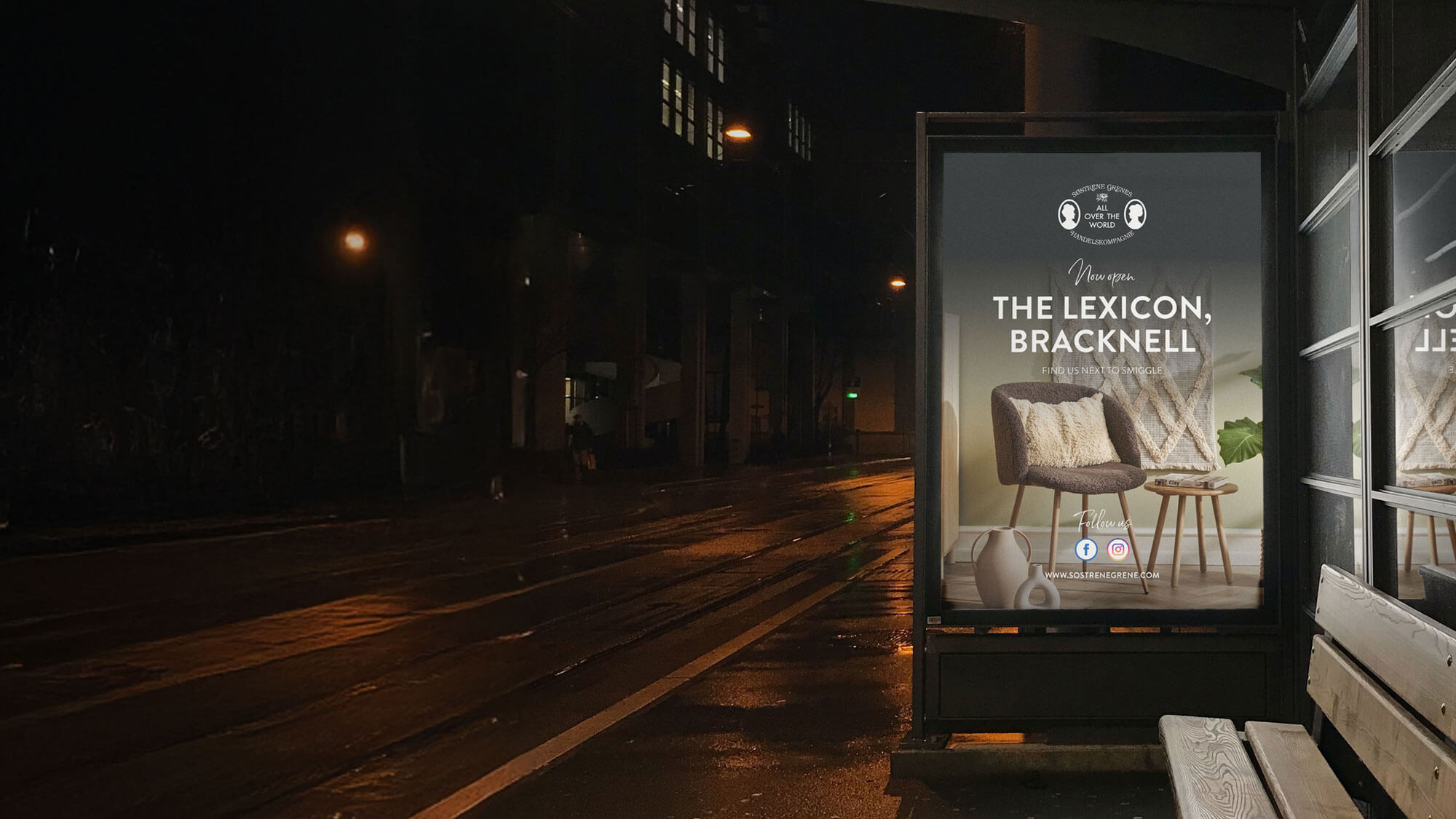 Bus Stop advert design services
