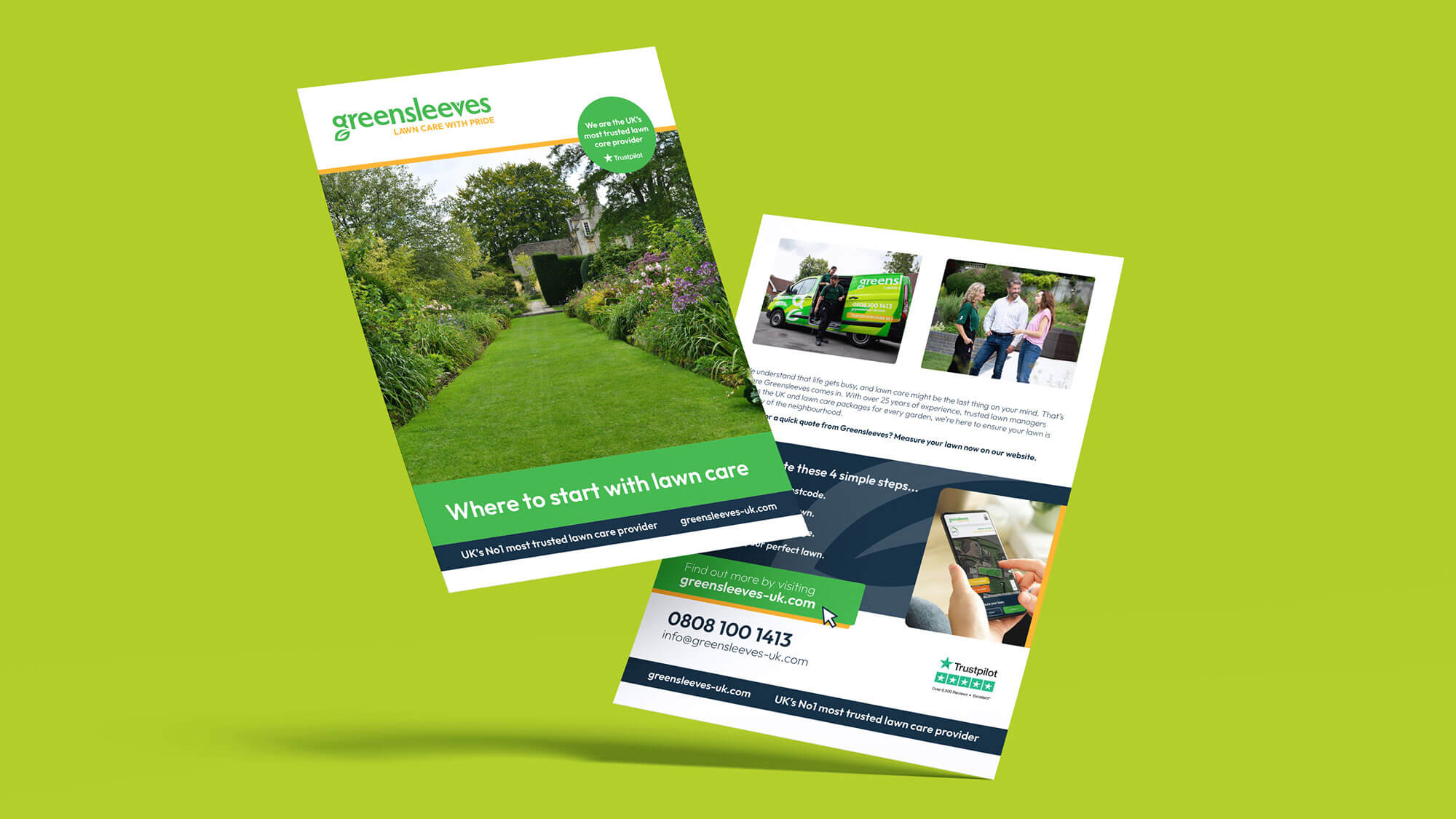 Greensleeves brochure design