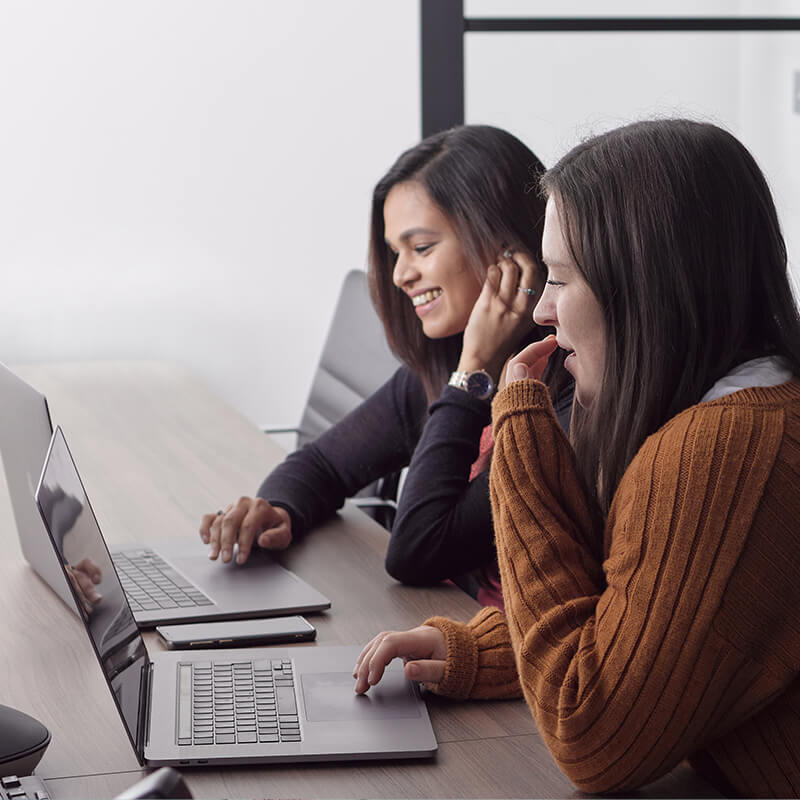 Training and handover - working in office