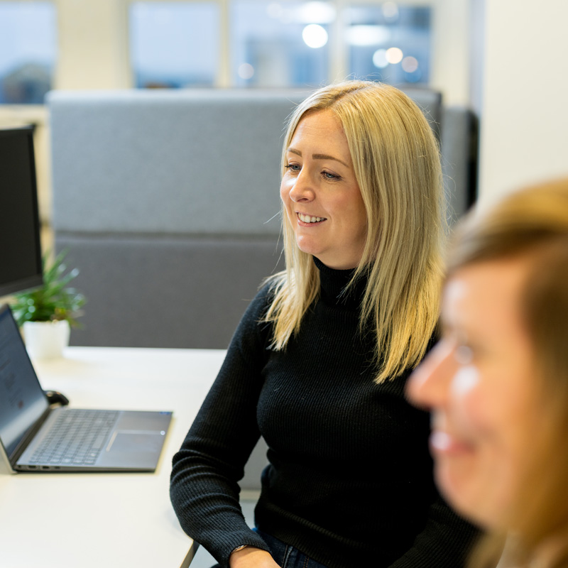 Hayley & Vera in Southampton Office