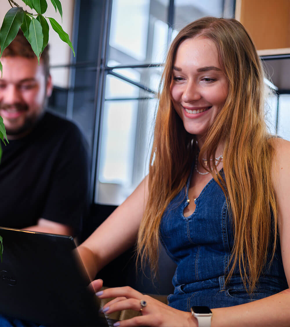 Wiktoria in the Southampton Office