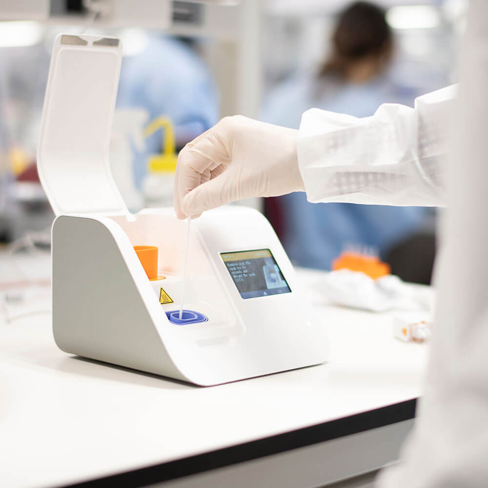 Testing on a medical device Testing on a medical device