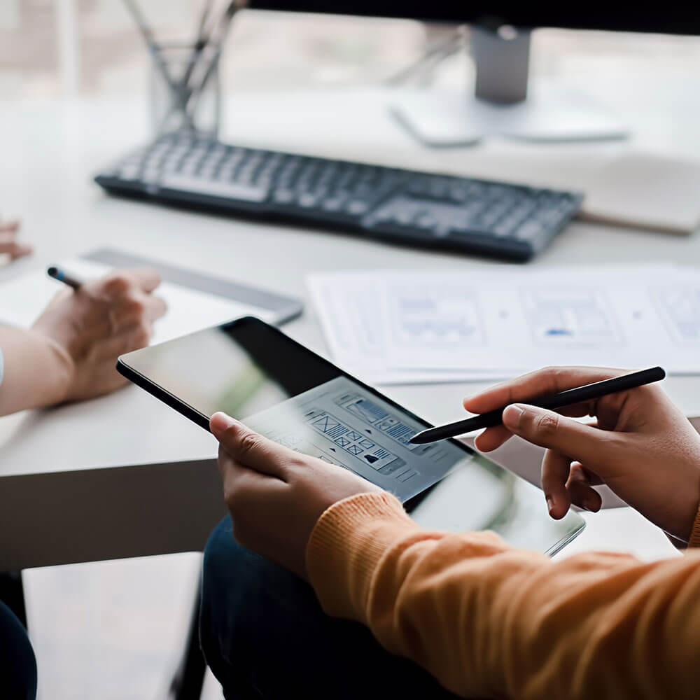 Design and development - tablet device